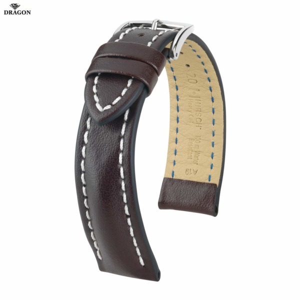 Uhrenarmband HIRSCH Heavy Calf L 02475010-2-22 Farbe  aus Leder