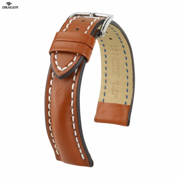 Uhrenarmband HIRSCH Heavy Calf L 02475070-2-22 Farbe  aus Leder