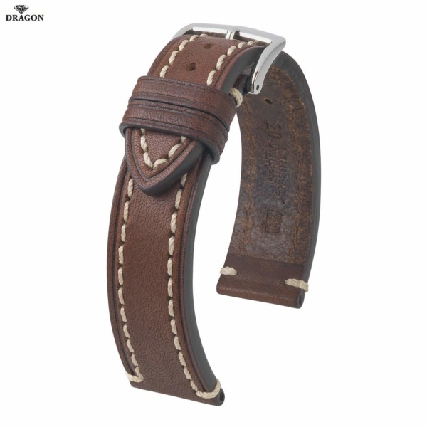 Uhrenarmband HIRSCH Liberty XL 10920210-2-22 Farbe  aus Leder