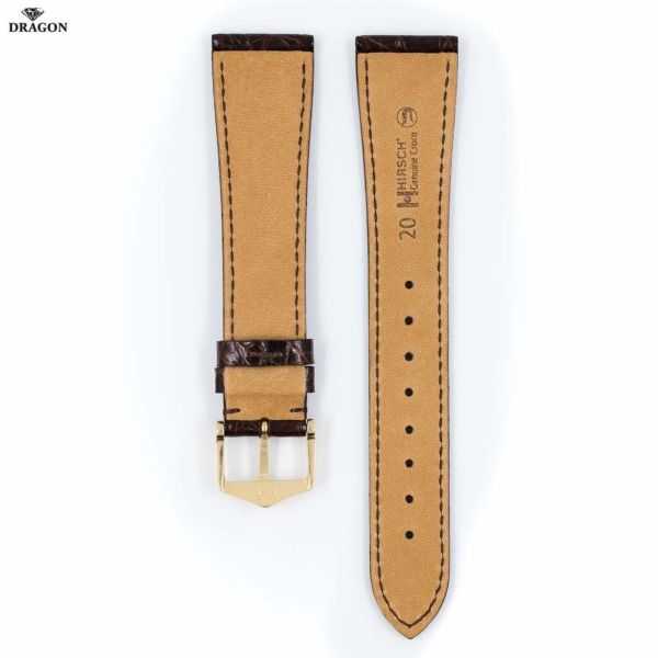 Uhrenarmband GENUINE CROCO HIRSCH® – Bild 13