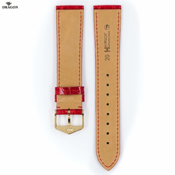 Uhrenarmband GENUINE CROCO HIRSCH® – Bild 34