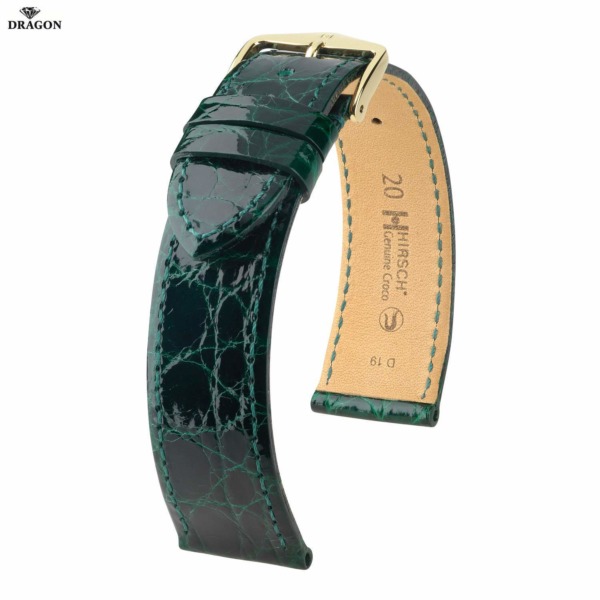 Uhrenarmband HIRSCH Genuine Croco M 18900840-1-18 Farbe  aus Leder