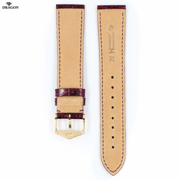 Uhrenarmband GENUINE CROCO HIRSCH® – Bild 16