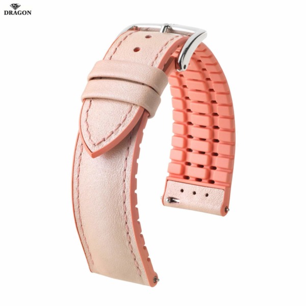 Uhrenarmband HIRSCH Lindsey M 0922302122-2-20 Farbe  aus Materialmix