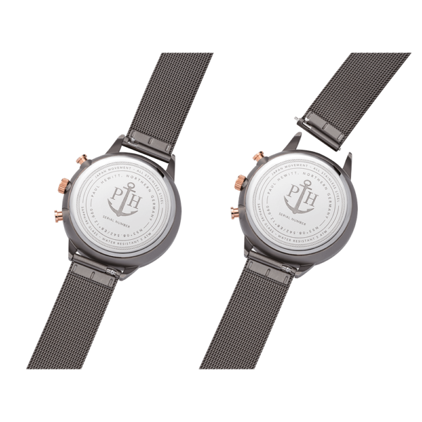 Paul Hewitt Everpulse Armbanduhr DAMEN PH-E-GrM-GrM-52S – Bild 4