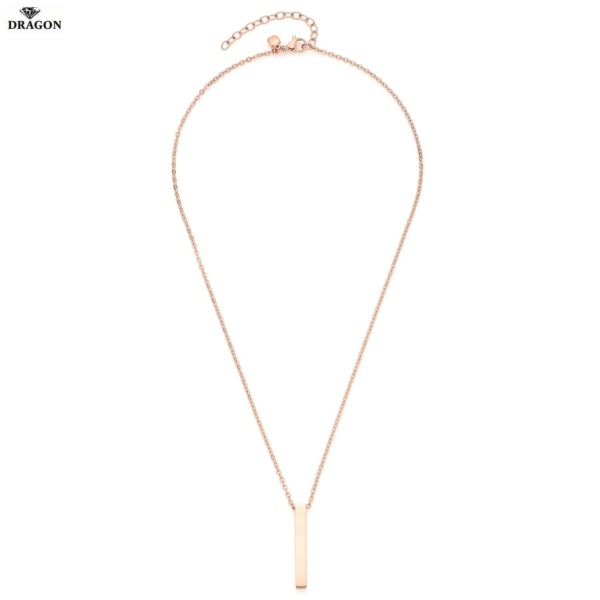 LEONARDO Halskette rosé gold Kim Gravur 021480