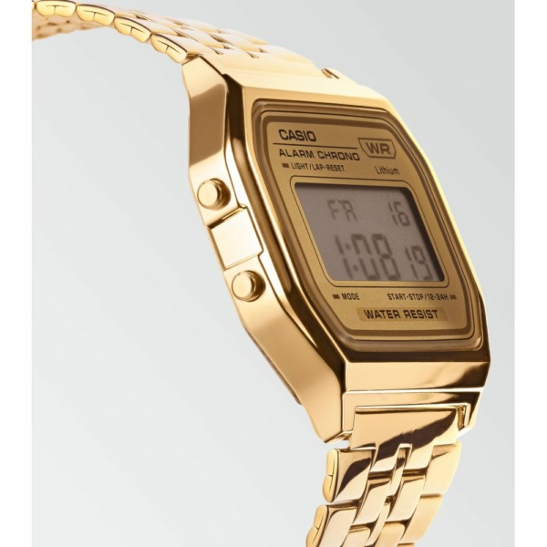 Casio A158WETG-9AEF seitlich