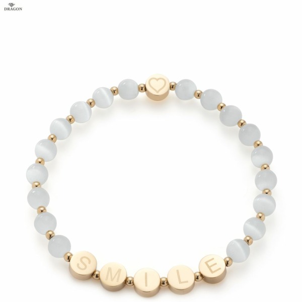 Armband gold/weiß Danica Sommer Special_021811_Leonardo