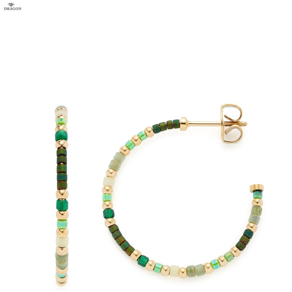 Orologio Curren in acciaio inossidabile con datario verde