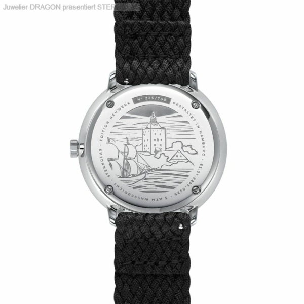 STERNGLAS HAMBURG EDITION Neuwerk / Perlon 20 schwarz 180°