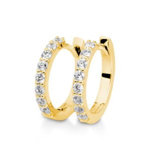Creolen - BRILL. 0,48 Ct. H/si