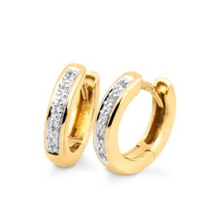 Creolen - BRILL 0,09 Ct. H/si