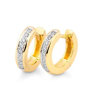 Creolen - BRILL. 0,16 Ct. H/si