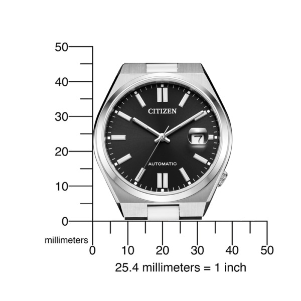 Citizen NJ0150-81E Zifferblatt schwarz Automatik Lineal