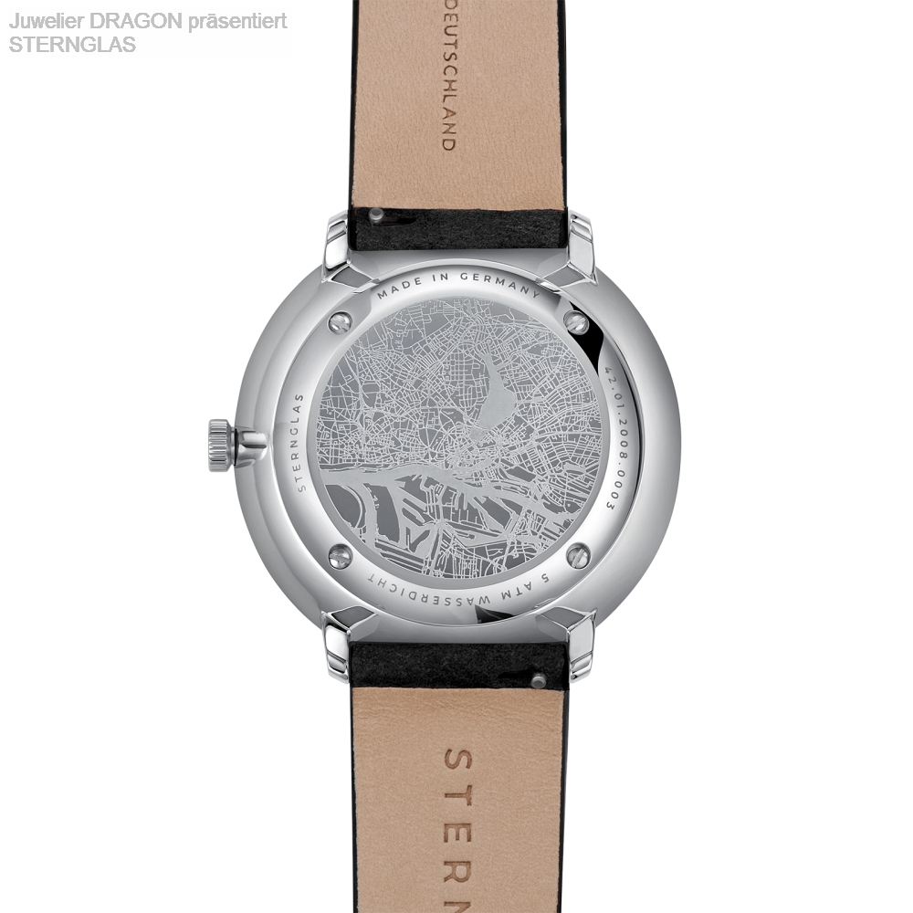 Hamburg Automatik Anthrazit Vintage Nero RS