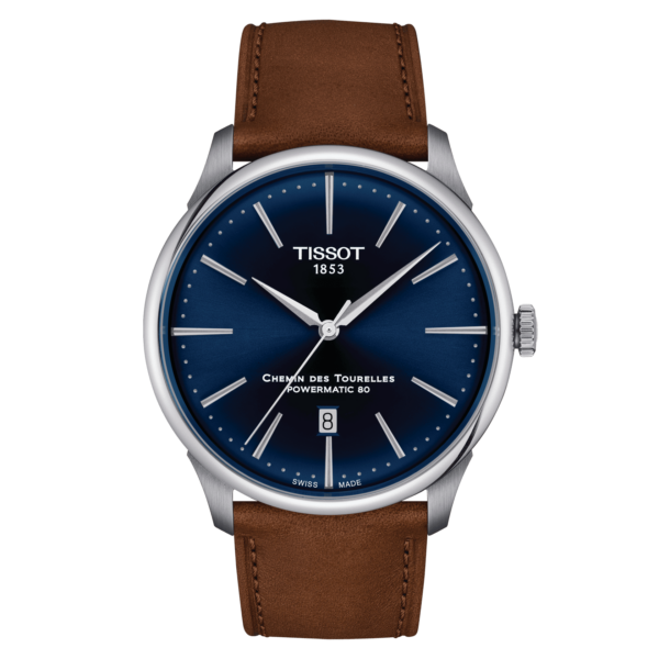 Tissot Chemin des Tourelles Powermatic 80 42 mm_T139.407.16.041.00_Zifferblatt-Blau_1