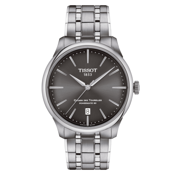 Tissot Chemin des Tourelles Powermatic 80 39 mm_T139.807.11.061.00_Zifferblatt-Grau_1