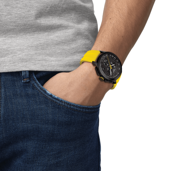 TISSOT T-RACE CYCLING T135.417.37.051.05 + extra Uhrband inkl. – Bild 3