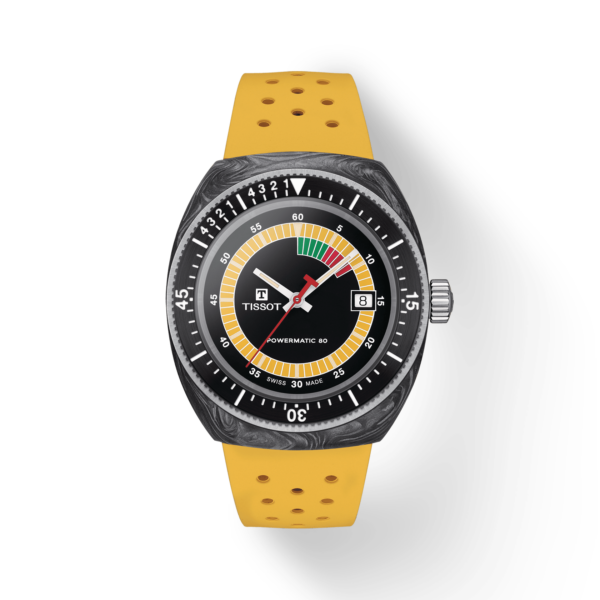 TISSOT SIDERAL Gelb Carbon T145.407.97.057.00 – Bild 9