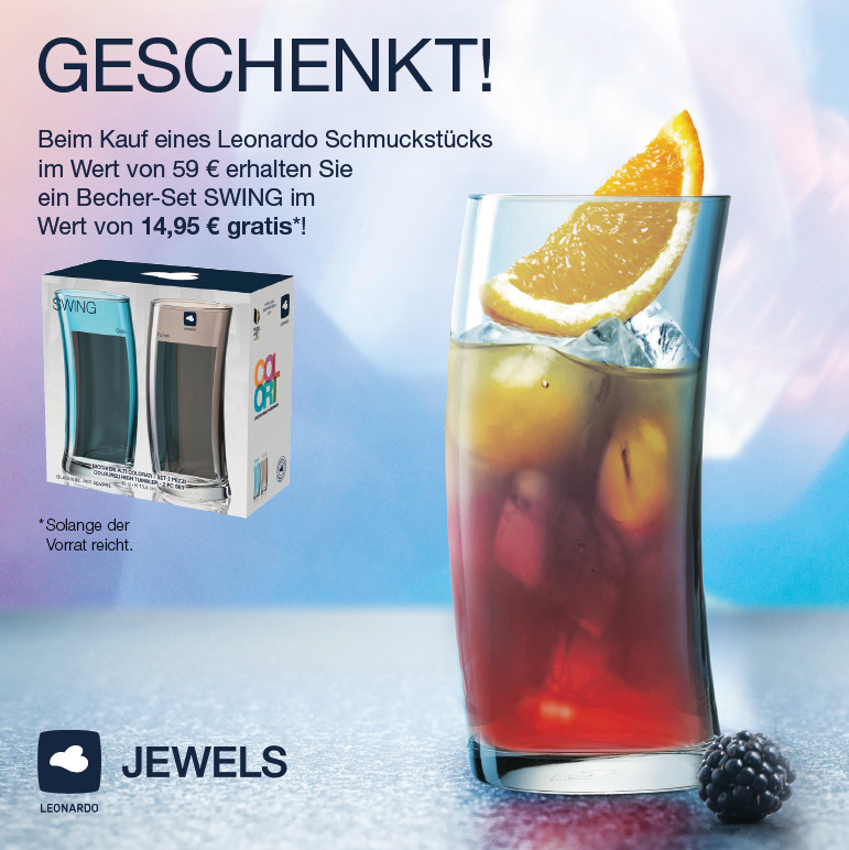 Geschenkaktion Leonardo Becher Swing Geschenkaktion Leonardo Becher Swing