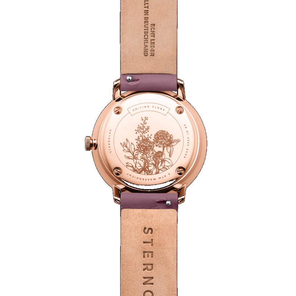 STERNGLAS NAOS XS Edition Flora lavendel roségold / Klassik lavendel S01-NDF28-KL15S01-NDF28-KL15_naos_xs_edition_flora_lavendel_rosegold_klassik_lavendel_rueck