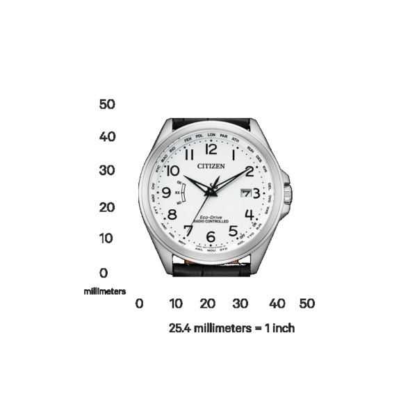 CITIZEN HERREN Armbanduhr Eco-Drive Funk CB0250-17A – Bild 4
