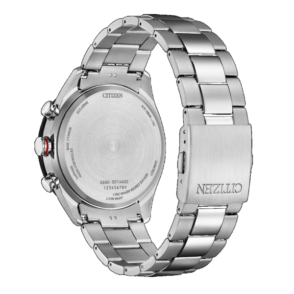 CITIZEN HERREN Armbanduhr Eco-Drive Funk CB5945-85L – Bild 5
