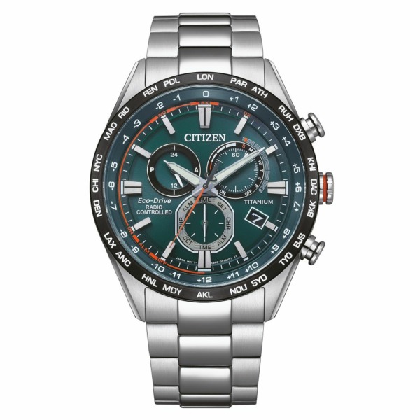 CITIZEN HERREN Armbanduhr Eco-Drive Funk CB5946-82X