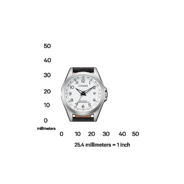 CITIZEN Damen Armbanduhr Eco-Drive Funk EC1180-14A – Bild 4