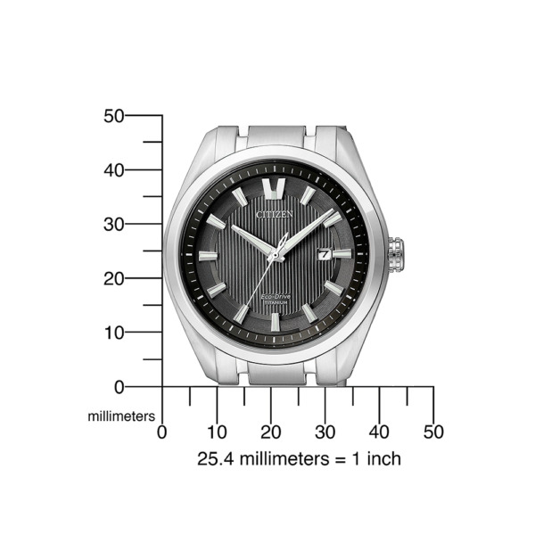 CITIZEN HERREN Armbanduhr Eco-Drive Quartz AW1240-57E – Bild 2
