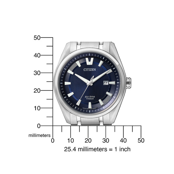 CITIZEN HERREN Armbanduhr Eco-Drive Quartz AW1240-57L – Bild 2
