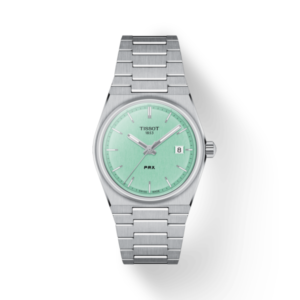 Tissot PRX 35mm_T137.210.11.091.00_Zifferblatt-Hellgrün_4
