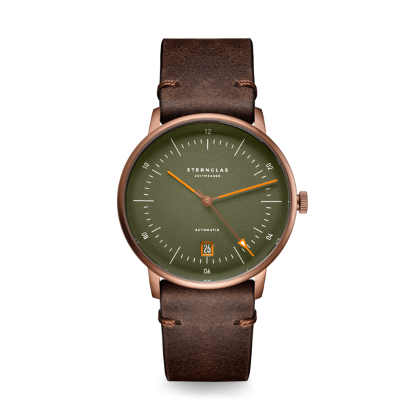 Sternglas Naos Edition Bronze Automatik Lederband