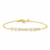 Sif Jakobs SJ-B12328-CZ-YG DAMEN Armband 925 Silber