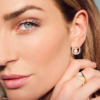Sif Jakobs PONZA CIRCOLO EARRINGS / Ohrringe Ref. SJ-E12348-PCZ-YG – Bild 2