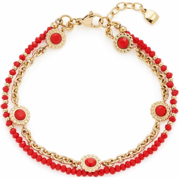 LEONARDO Schmuck Armband Florena rot 023546