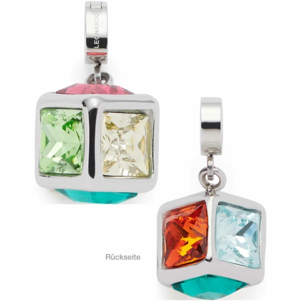 LEONARDO Schmuck Anhänger Cubo silber 023621_1