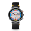 STERNGLAS HAMBURG Chrono REGATTA silber / Vintage 20 nero-gelb S01-HC36-VI22