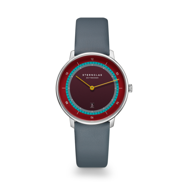 STERNGLAS NAOS XS Edition Argo rot silber / Klassik eisblau S01-NDA24-KL10