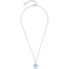LEONARDO Schmuck Halskette 45 Bea grey blue  silber 024357