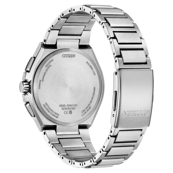 CITIZEN HERREN Armbanduhr Eco-Drive Analog Chronograph AT8238-84M – Bild 4