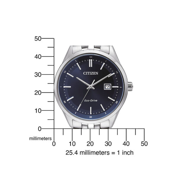 CITIZEN HERREN Armbanduhr Eco-Drive Analog Quartz BM7251-53L – Bild 2