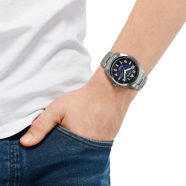 CITIZEN HERREN Armbanduhr Eco-Drive Analog Quartz BM8560-88LE – Bild 2