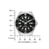 CITIZEN HERREN Armbanduhr Eco-Drive Analog Quartz BN0200-81E – Bild 2