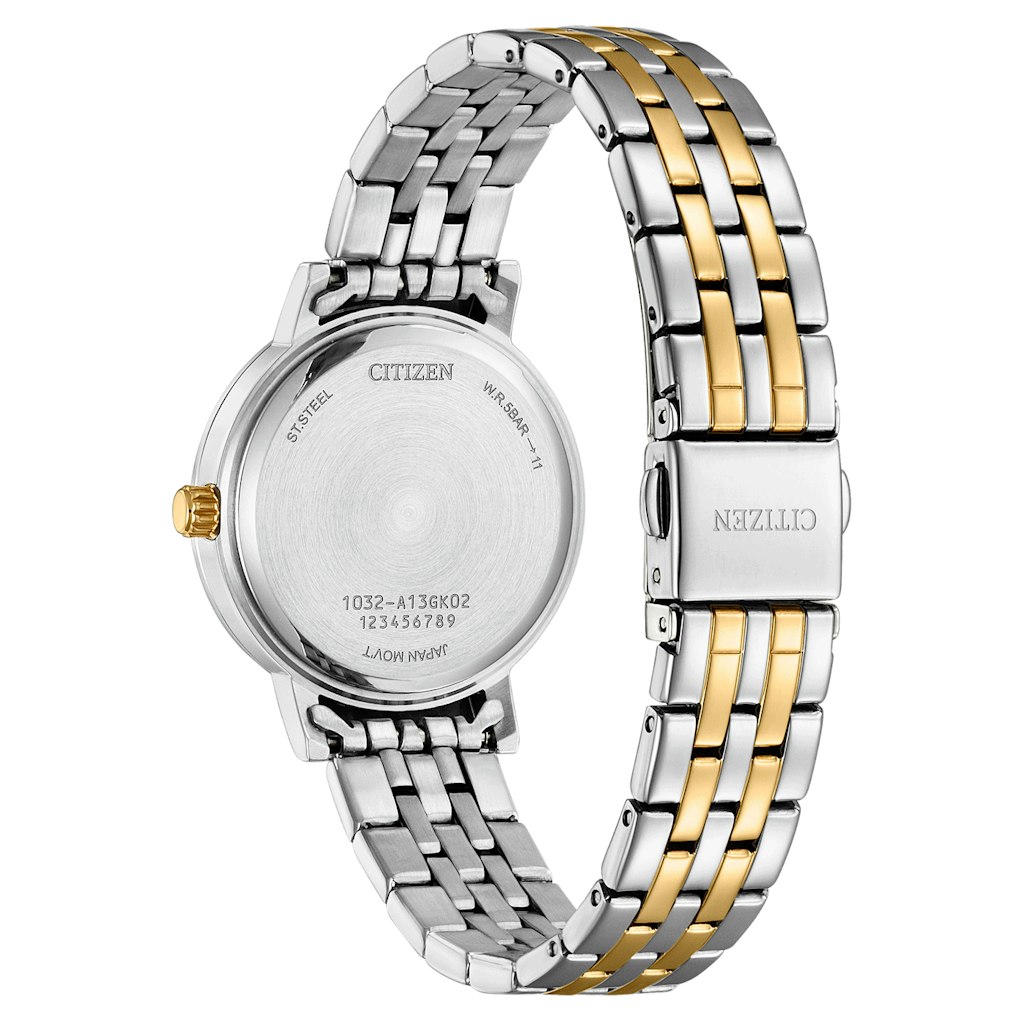 CITIZEN DAMEN Armbanduhr  Analog Quartz EL3106-59D – Bild 3