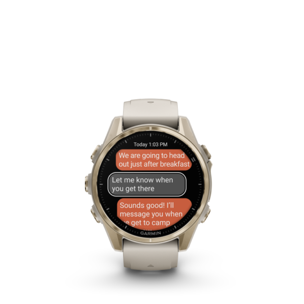 GARMIN Fenix 8 softgold 010-02903-11 – Bild 5