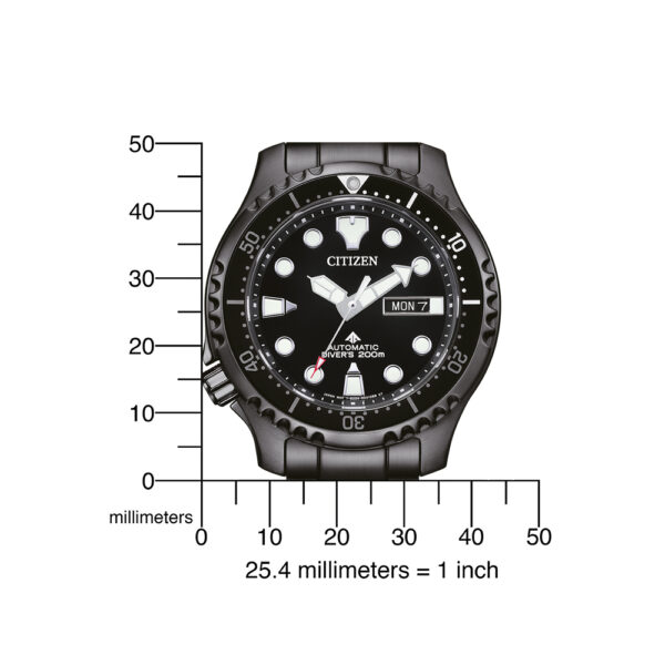 CITIZEN HERREN Armbanduhr Promaster Mechanisch NY0145-86EE – Bild 4