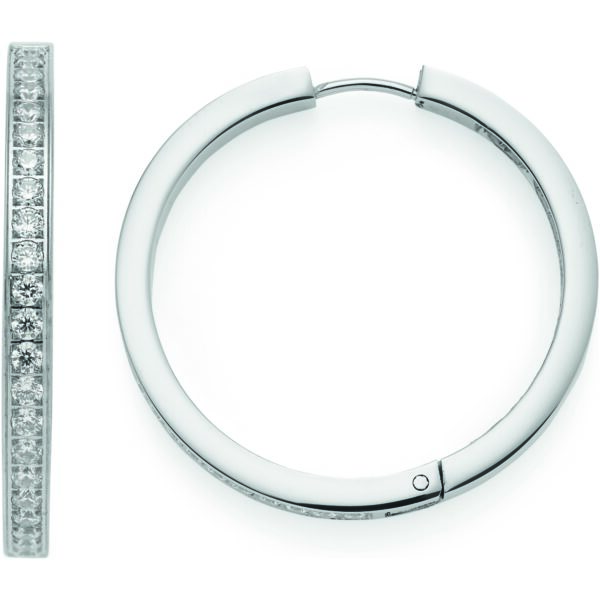 Leonardo Schmuck Creole Jasmin  silber 024908