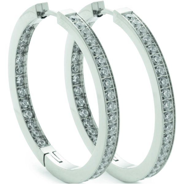 Leonardo Schmuck Creole Jasmin  silber 024908_1