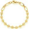 Leonardo Schmuck Armband gold Dotty Clip&Mix  gold 024925